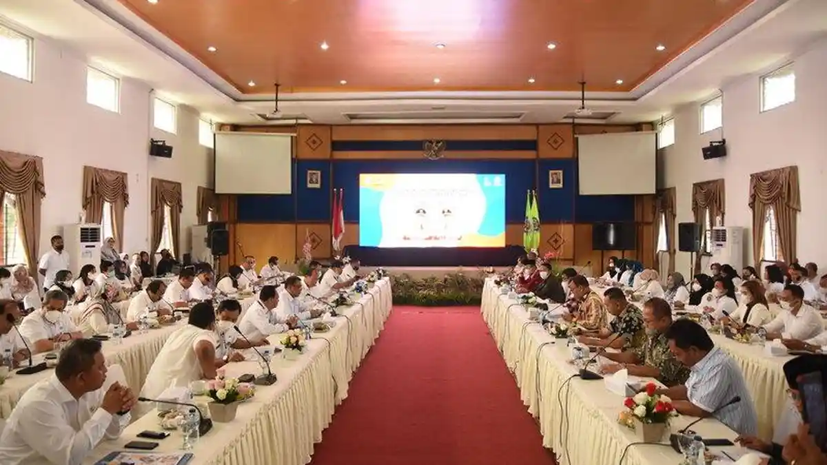Bupati Deliserdang Ashari Tambunan Terima Kunker DPRD Sumut Dapil III Bahas Pembangunan