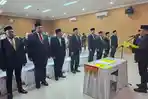 Delapan Pejabat Tinggi Pratama Bireuen Dilantik, Ini Nama dan Jabatannya