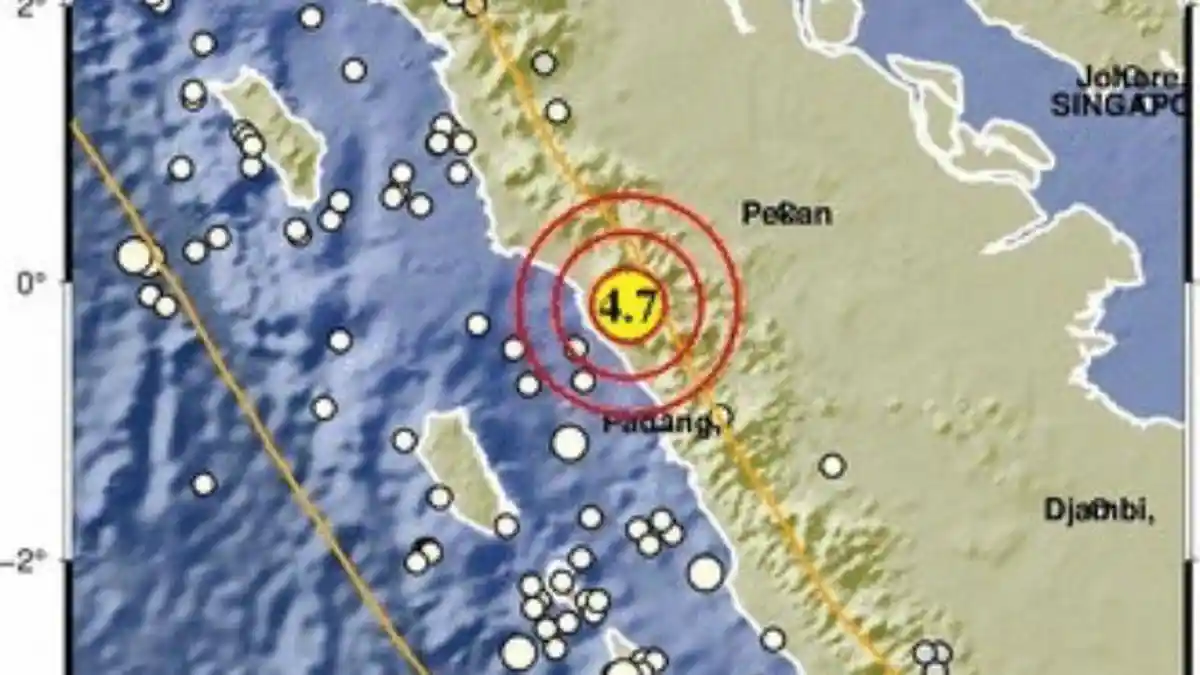 Gempa Magnitudo 4,6 dan 4,7 di Agam Dipicu Aktivitas Segmen Sianok