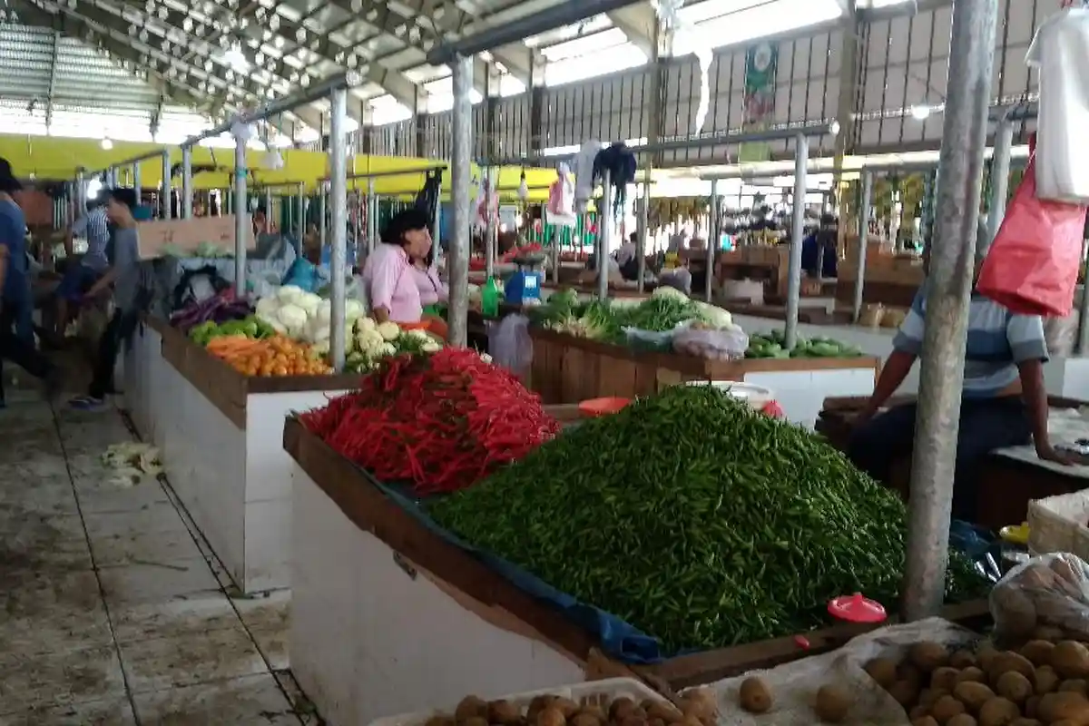 Pasokan di Pasar Melimpah, Harga Cabai Rawit di Jambi Turun