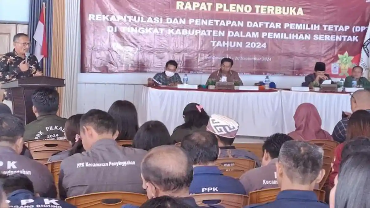 Daftar Pemilh Tetap Pilkada Kubar 2024 Meningkat tapi Jumlah TPS Berkurang