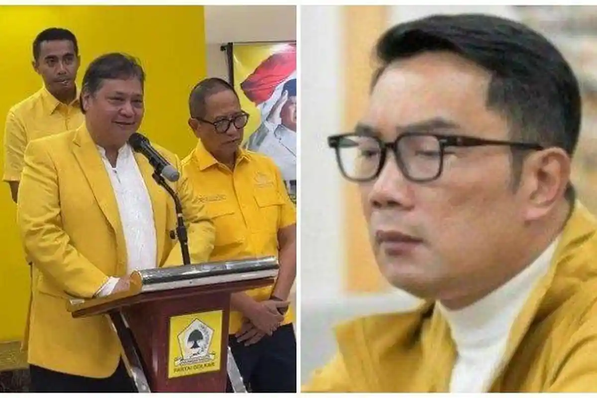 Ridwan Kamil Belum Fix Diusung Golkar di Pilgub DKI Jakarta, Airlangga Turun Tangan Evaluasi