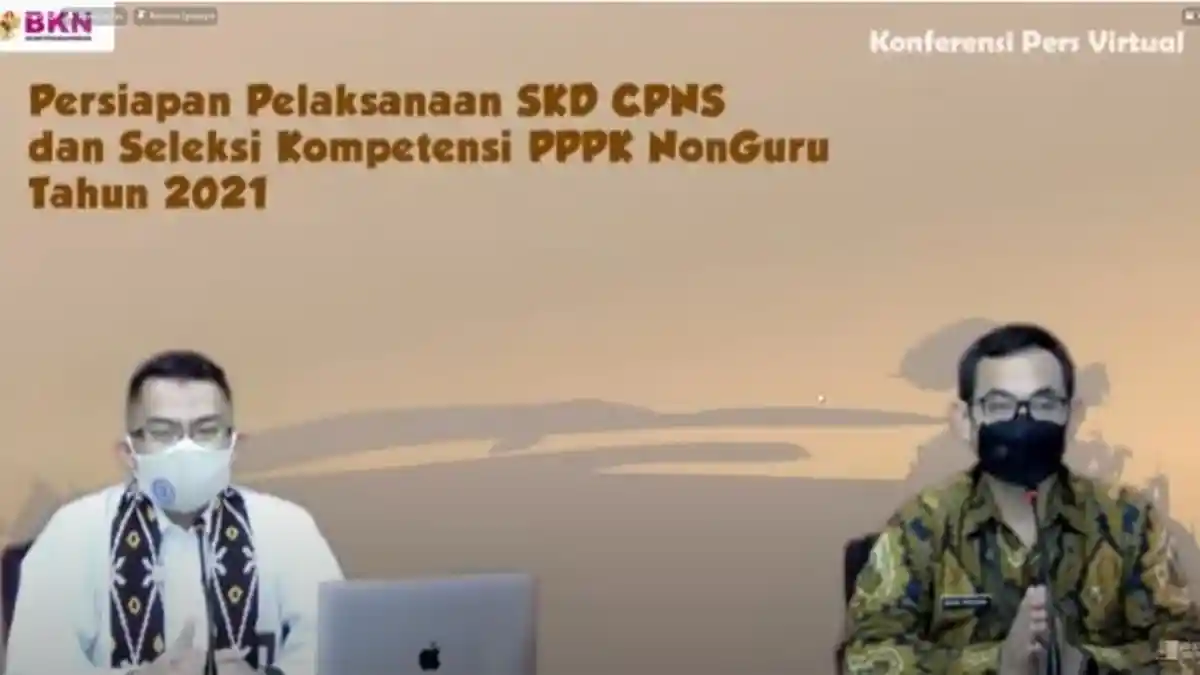 Peserta SKD CPNS 2021 Jangan Khawatir Jika Tak Dapat Vaksin, Ini Janji BKN