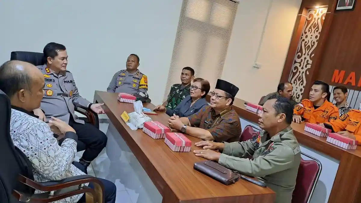 Polres Mahulu Bentuk Posko Pelayanan dan Pengamanan Jelang Idul Fitri