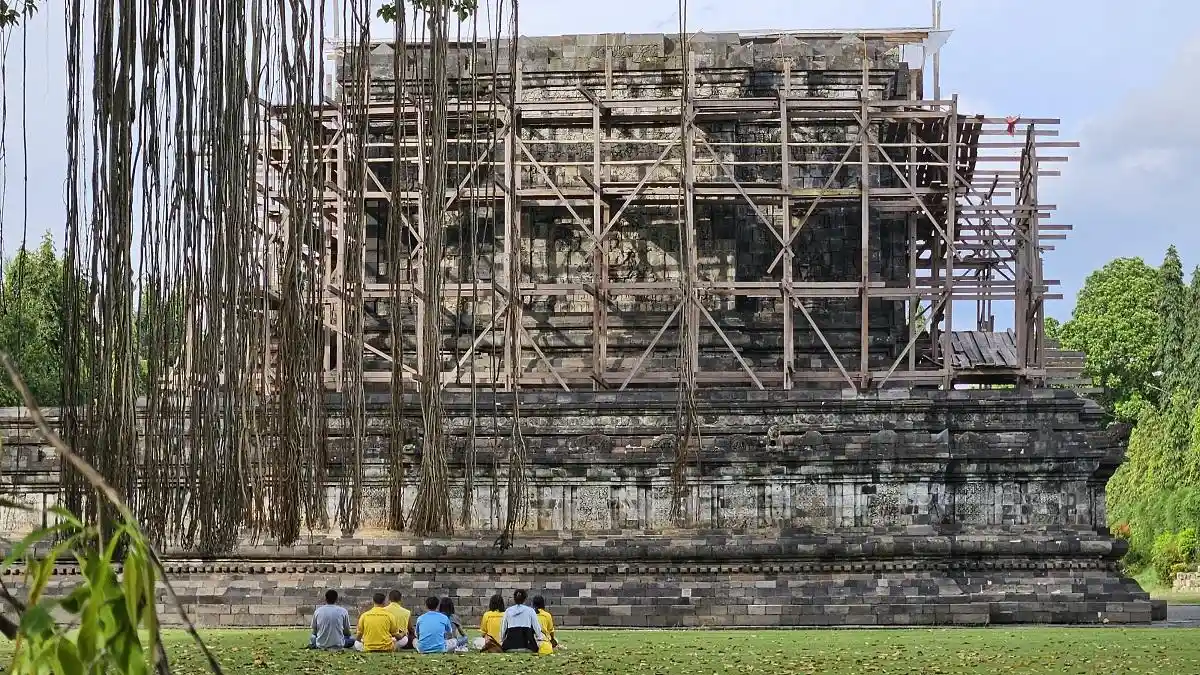 Ada Pemugaran, Tiket Masuk Candi Mendut Magelang Diskon 50 Persen