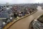 Foto Luapan Kali Ciliwung