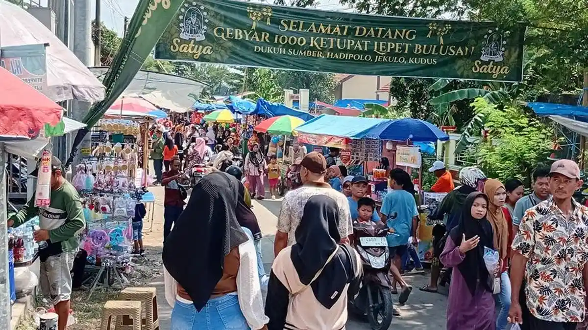 Pasar Rakyat Syawalan Hadipolo Kudus Fasilitasi 300 Pelaku UMKM ...