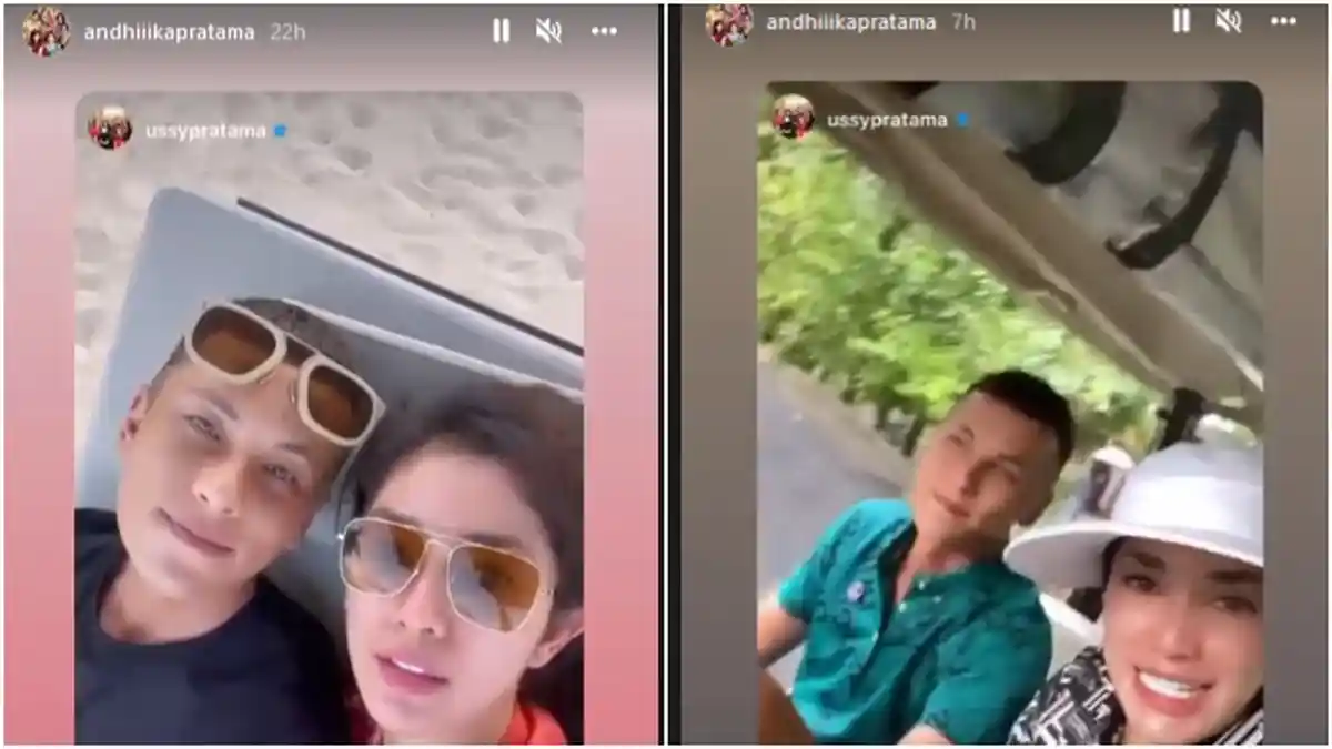 Bantah Kabar Tak Sedap, Andhika Pratama dan Ussy Asyik Nikmati Liburan di Bali