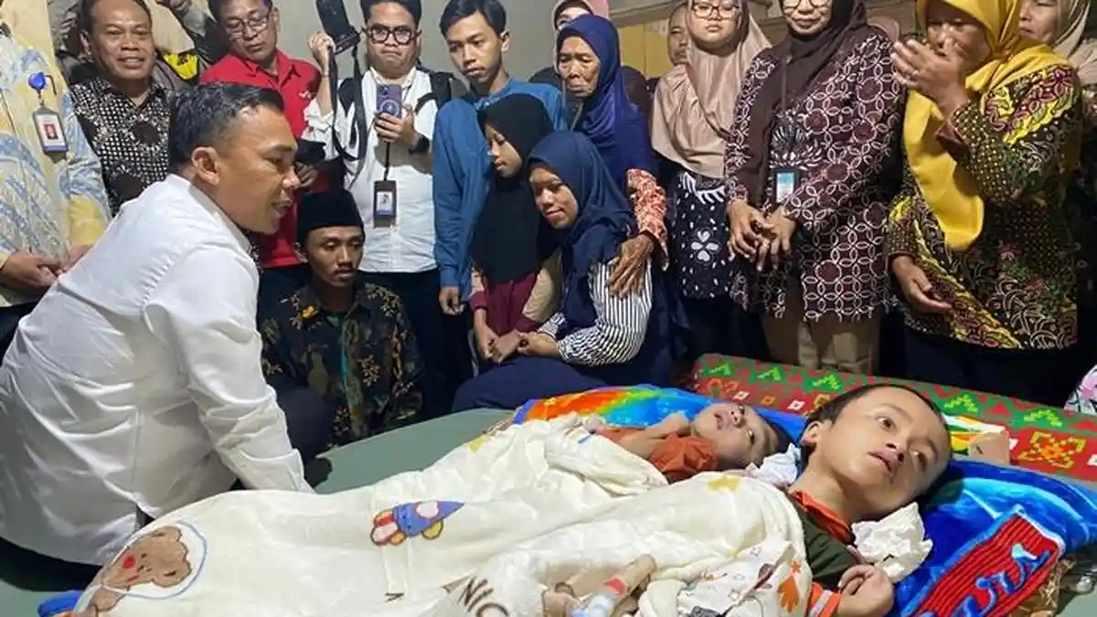 Kisah Sumini, Single Parent di Bantul Rawat Dua Anak yang Terkena Hidrosefalus