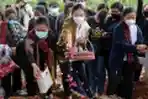 Pemakaman Melisha Sidabutar Peserta Indonesian Idol Special Season