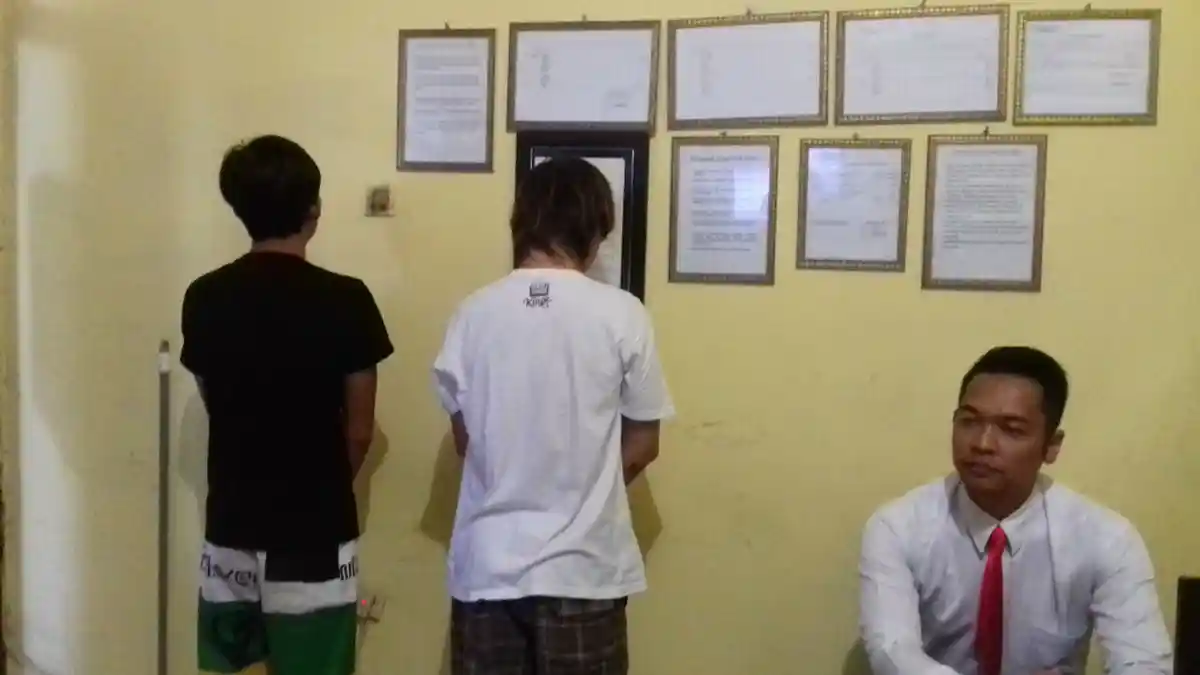 Ada 7 Paket Sabu dari Tangan Dua Pemuda Ini