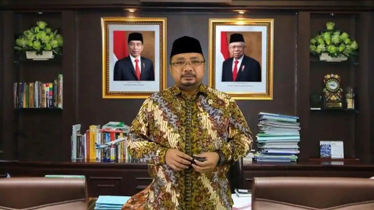Beri Sambutan di Acara MUI, Menteri Agama Yaqut Cholil Mengaku Masih Grogi