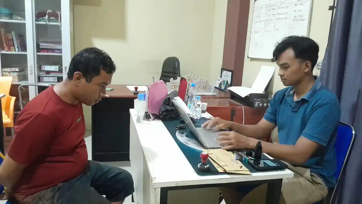 Cemburu, Pria di Lampung Aniaya Istri Pakai Pisau 