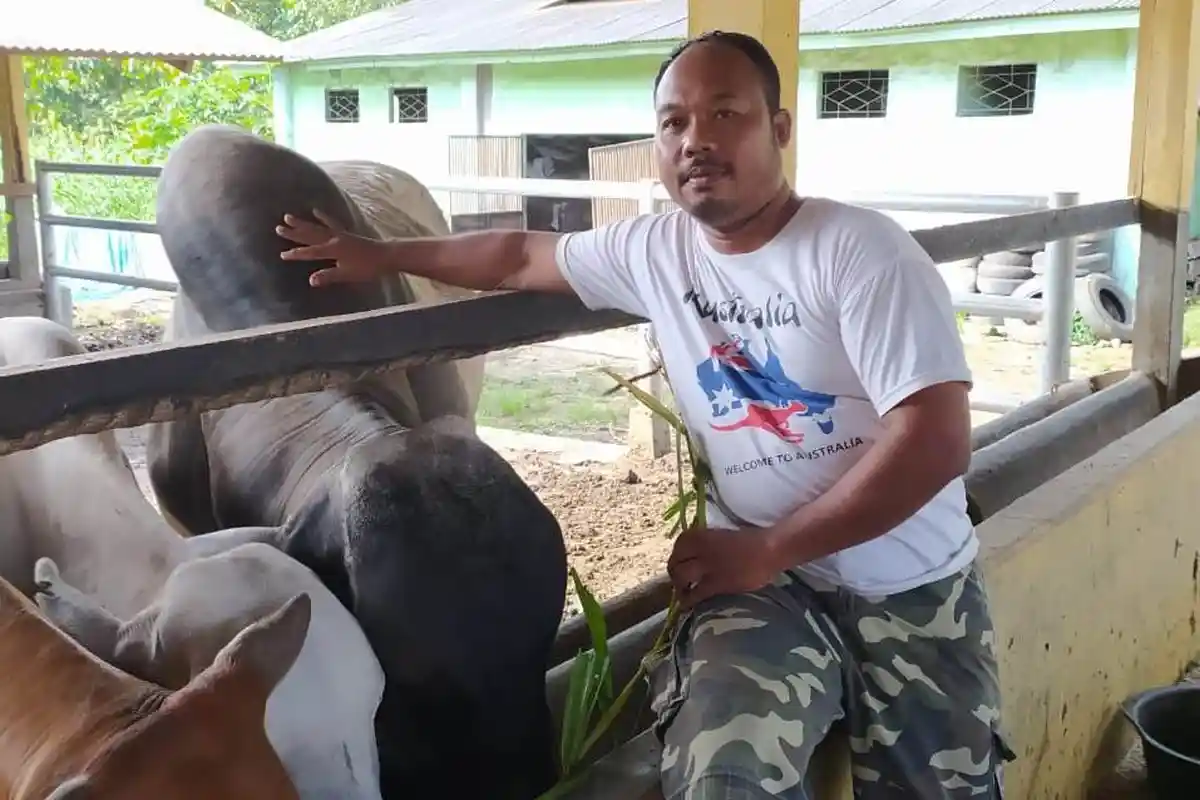 Kisah Suhadi Membangun Kelompok Peternakan Sapi di Lamsel, Bentuk Badan Usaha hingga Jadi Mitra