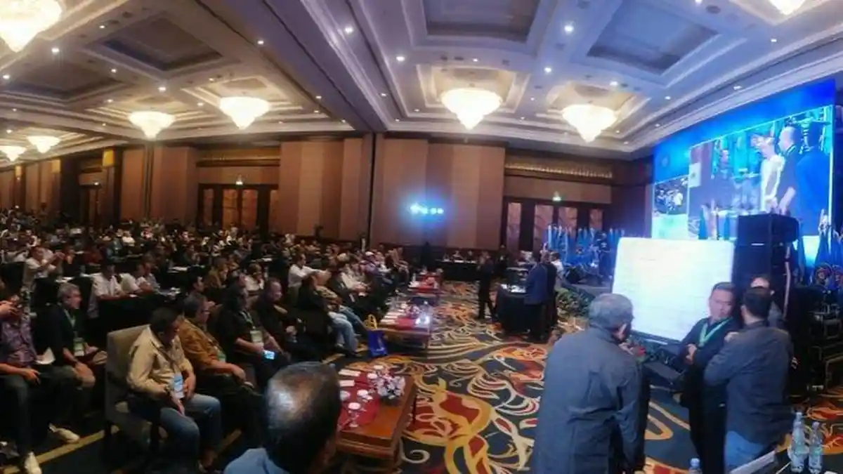 Mantan Wartawan Kompas Hendry Ch Bangun Terpilih jadi Ketua Umum PWI Pusat - Kongres-PWI-di-Bandung.jpg