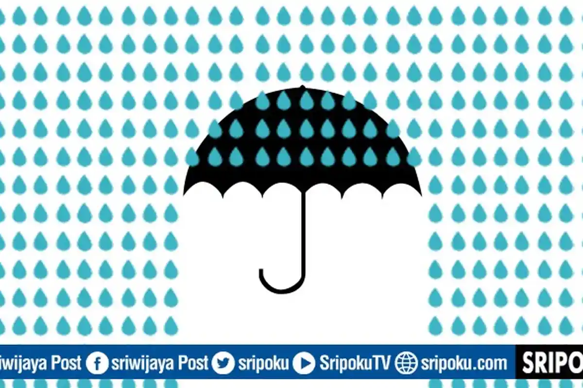 Prakiraan Cuaca Kota Palembang Hari Ini 17 November 2025,  Seluruh Kota Diprediksi Bakal Hujan