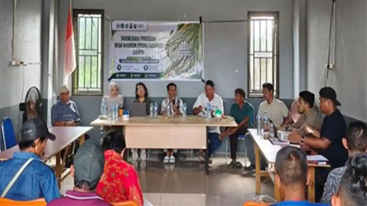 PT GAN Gelar Sosialisasi Program DMPG Sebagai Upaya Pencegahan Kebakaran Lahan