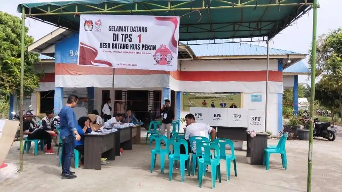 Pencoblosan Ulang 13 TPS di Dua Kecamatan Deli Serdang, Warga Tetap Antusias Datang ke TPS