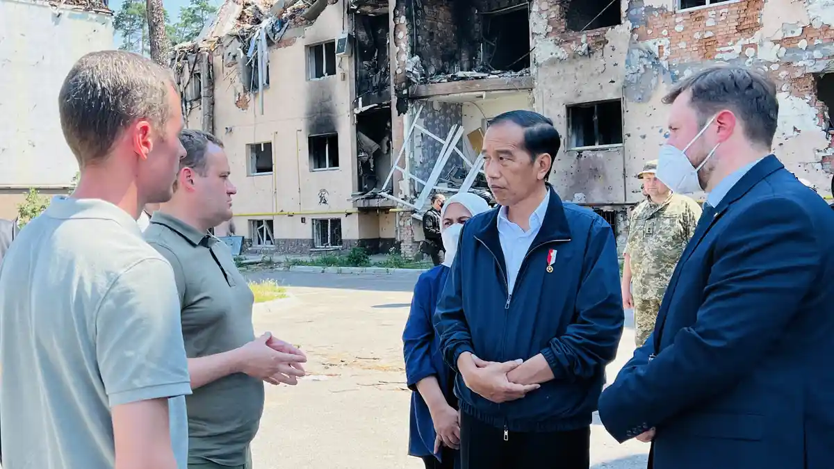 Wapres Ma'ruf Harap Kunjungan Jokowi Hasilkan Perdamaian Bagi Ukraina dan Rusia