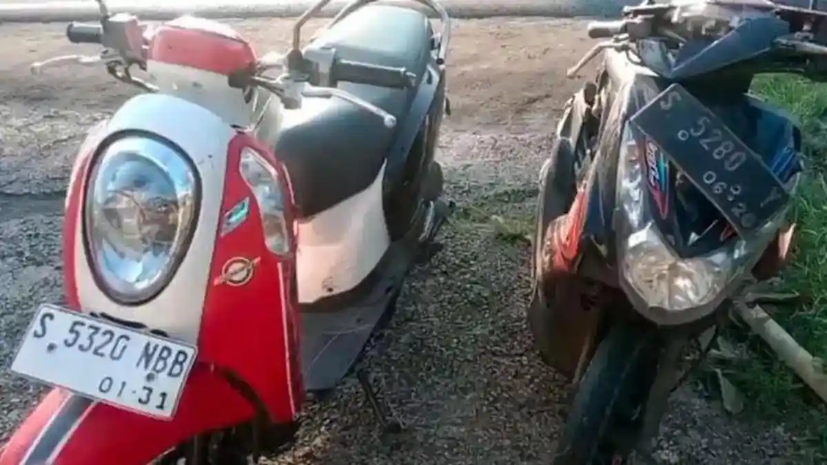 Berawal Senggolan Motor, Wanita Pengendara Mio Tewas Terlindas Truk Kontainer