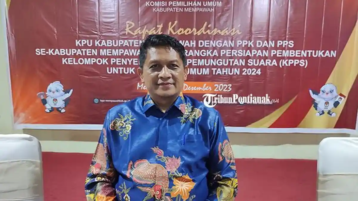 KPU Mempawah Gelar Rakor Pembentukan KPPS Pemilu 2024 Bersama PPK dan PPS