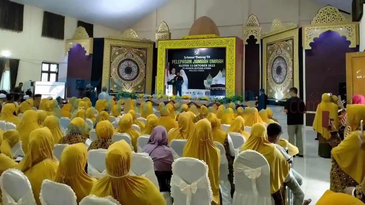 Wali Kota Ternate Lepas 276 Calon Jamaah Umroh Maluku Utara ke Tanah Suci