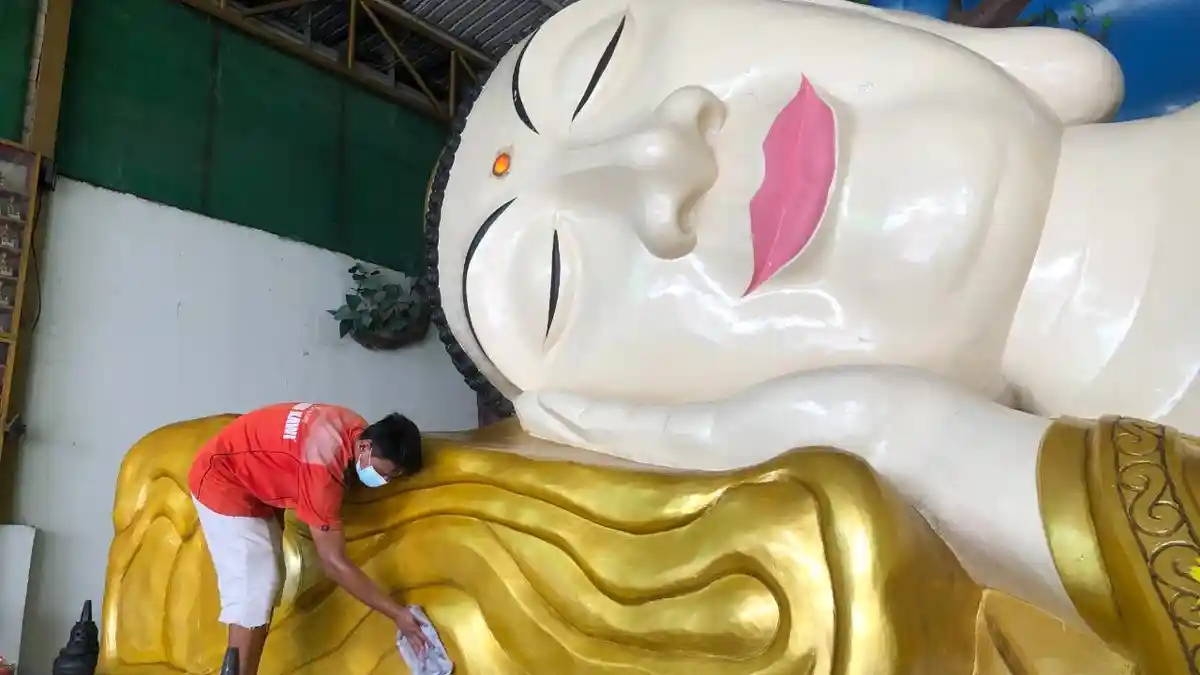 Sederet Persiapan Vihara Buddha Dharma dan 8 Phosat di Bogor Sambut Hari Raya Waisak