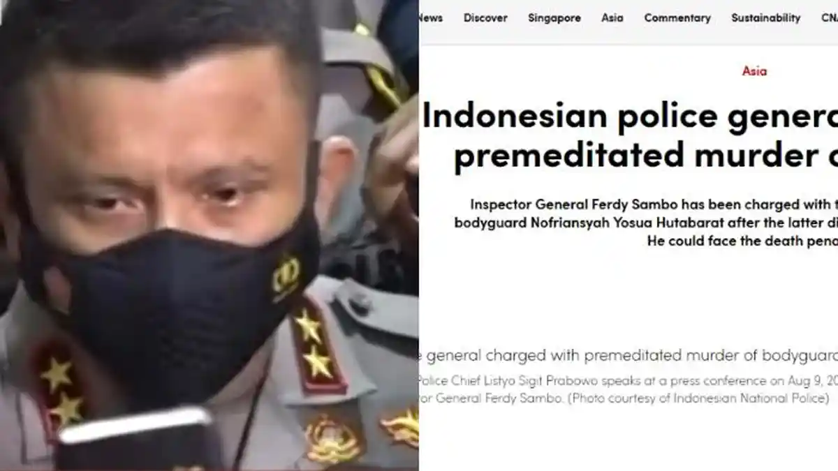 Media Asing Soroti Kasus Ferdy Sambo-Brigadir J, Singgung Nama Mahfud MD hingga Jokowi