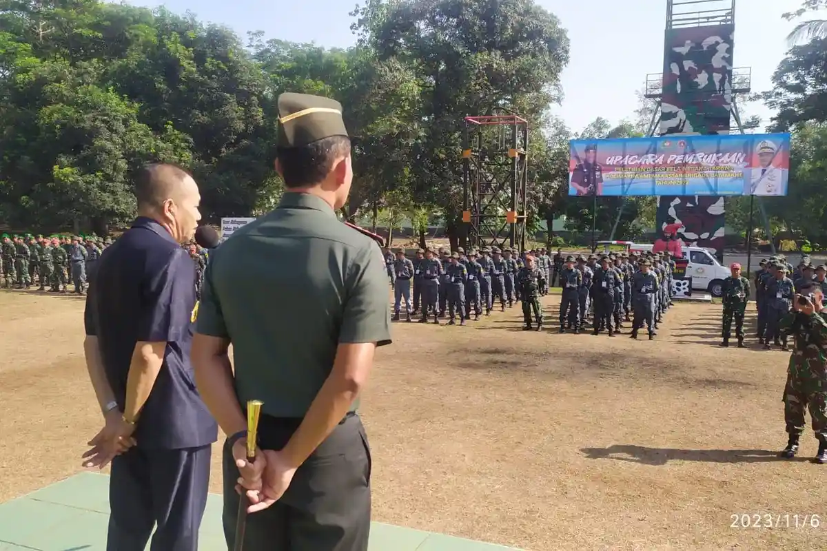328 Taruna Baru Polimarim AMI Ikuti Diklat Bela Negara di Rindam XIV Hasanuddin
