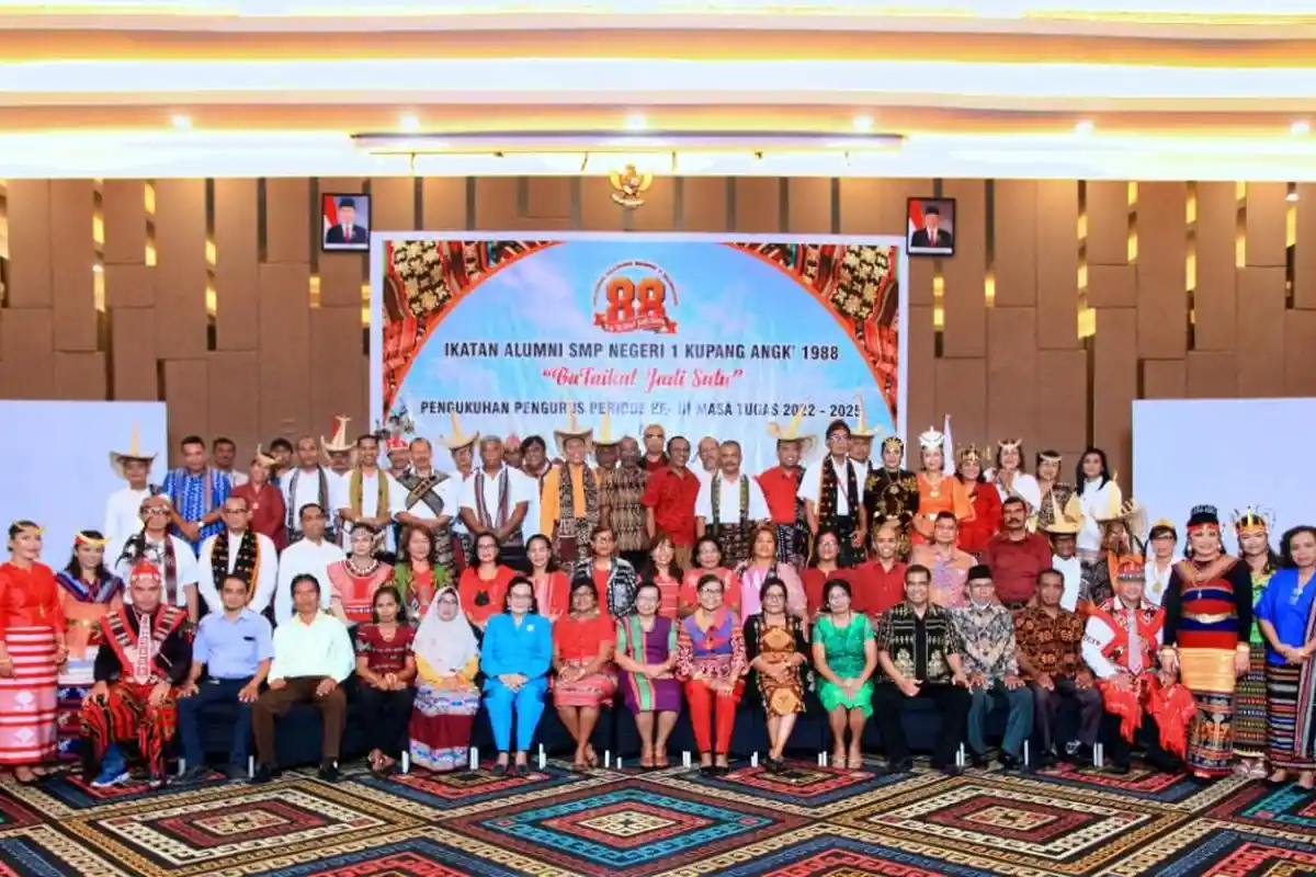 Meriah dan Spektakuler, Reuni Alumni SPENSA 88 Kupang Bataikat Jadi Satu