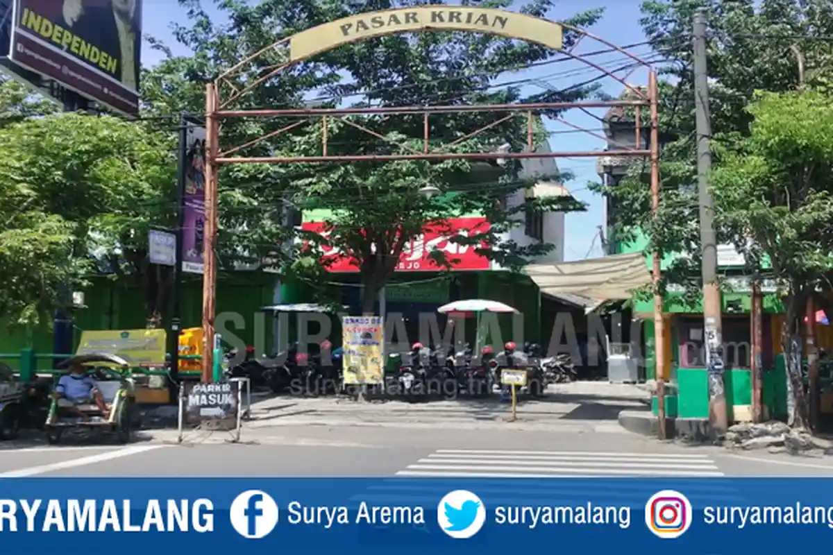 2 Pedagang Terkonfirmasi Positif Covid-19, Pasar Krian Sidoarjo Masih Beroperasi