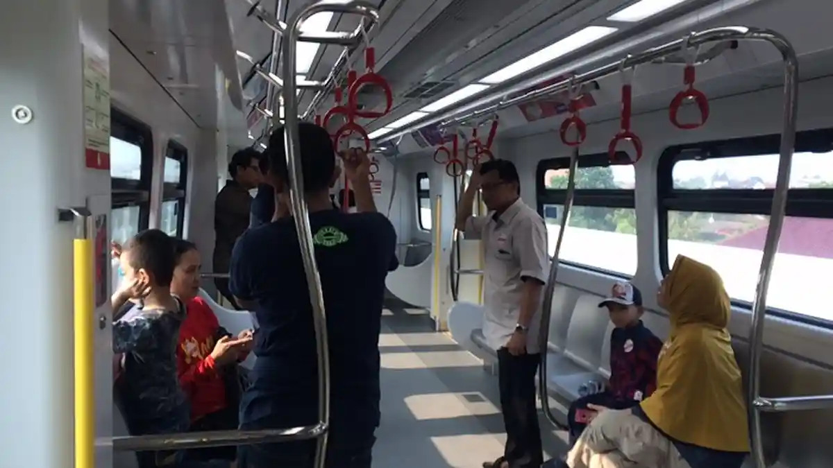 Uji Coba Operasi LRT Hanya Digelar Terbatas Hingga 20 September 2018