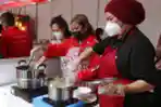 Demo Memasak Tanpa Minyak Goreng di Sekolah Partai PDIP