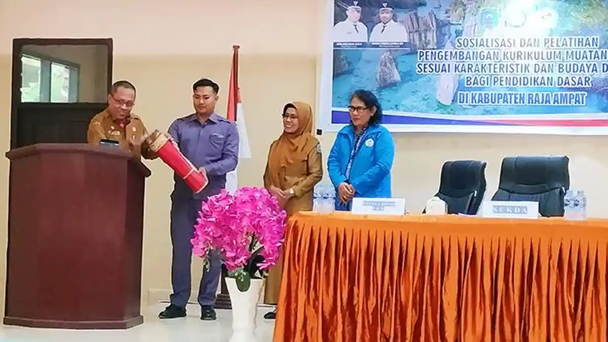 Dinas Pendidikan Raja Ampat Tingkatkan Potensi Guru, Pahami Karakteristik dan Budaya