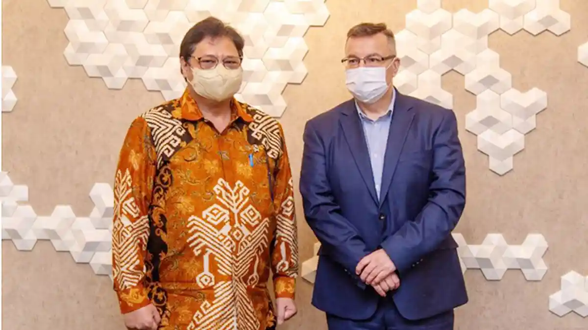 Menko Airlangga Terima Kunjungan Wamenlu Republik Ceko, Perkuat Kerjasama Bilateral Kedua Negara