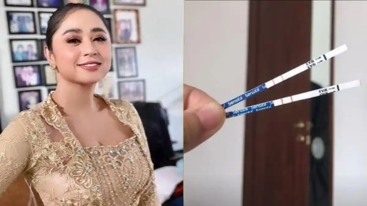 'Mual Mulu', Dewi Perssik Mendadak Pamer Tanda Kehamilan, Eks Angga Wijaya Tunjukkan Hasil Testpack