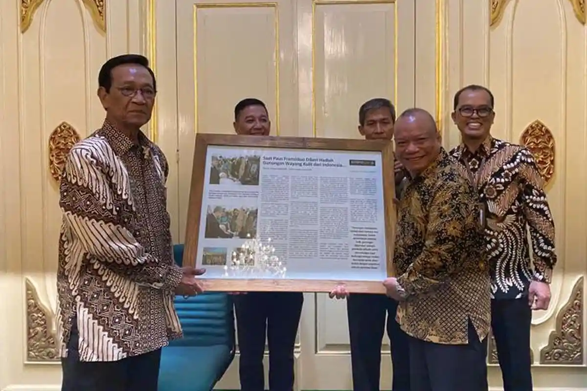 Sri Sultan Hamengku Buwono X Siap Menerima Utusan Paus Fransiskus di Yogyakarta