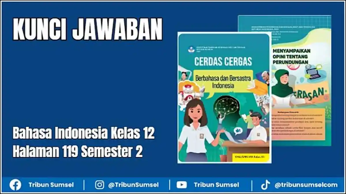 Kunci Jawaban Bahasa Indonesia Kelas 12 Halaman 119 Semester 2, Tabel 4.1