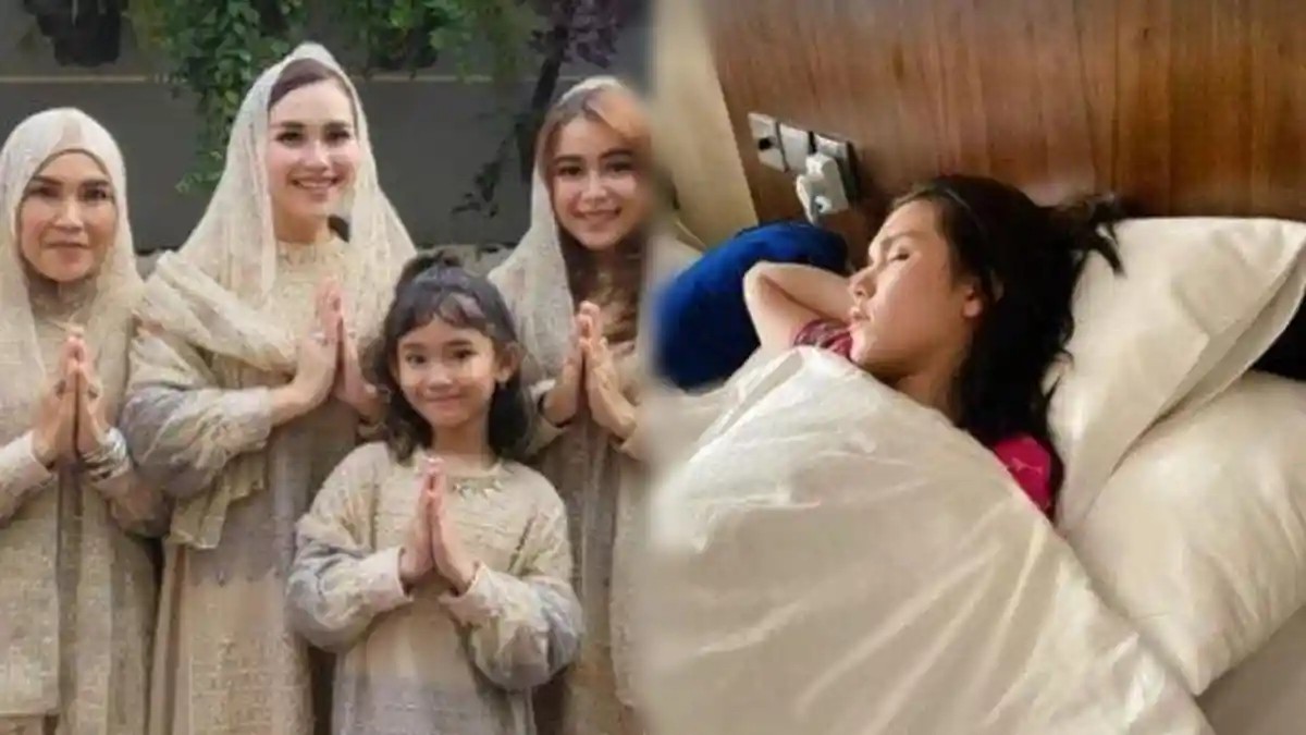 Ayu Ting Ting Dikabarkan Sakit Saat Umrah, Potret sang Artis Terbaring Lemah Dibagikan Adiknya