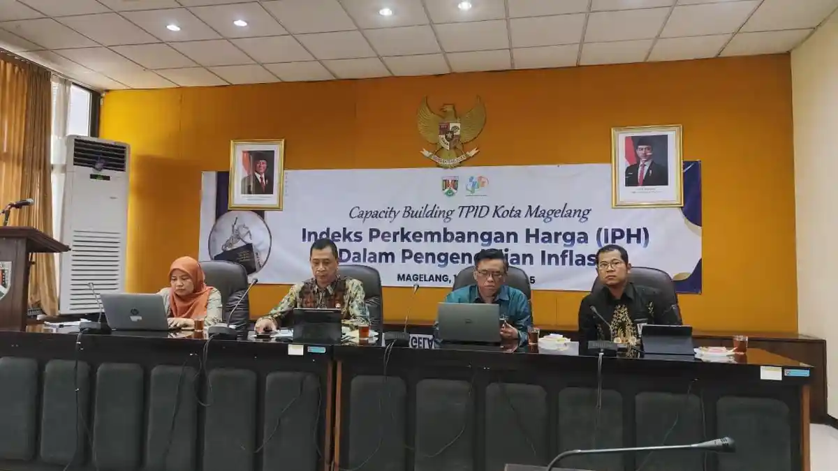 BPS Dorong TPID Kota Magelang Tingkatkan Akurasi Data Harga