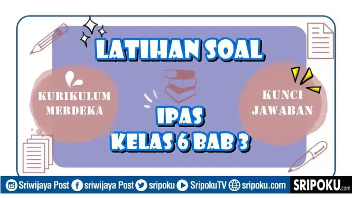 10 Soal IPAS Kelas 6 BAB 3 Kurikulum Merdeka dilengkapi Kunci Jawaban