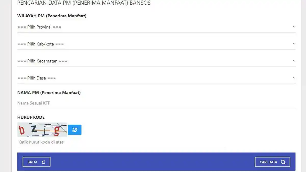Bansos BPNT Cair November 2024, Ini Cara Cek Daftar Penerimanya