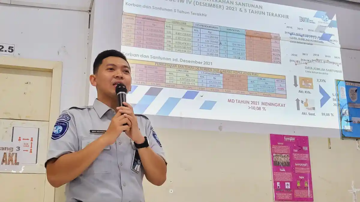 Jasa Raharja Terapkan Manajemen Risiko Berbasis KPI, Goal Pencapaian Sasaran Utama Kementerian BUMN