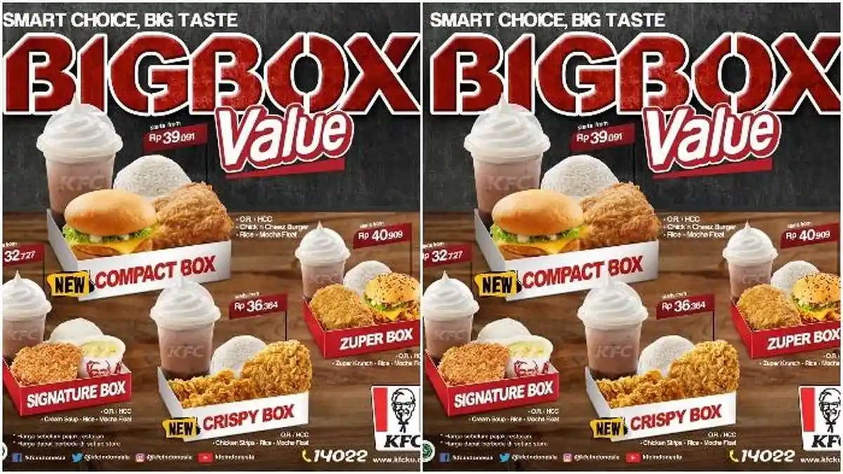 Promo KFC Big Bag Value Mulai Rp 32 Ribuan, Menu Baru dan Lebih Lengkap