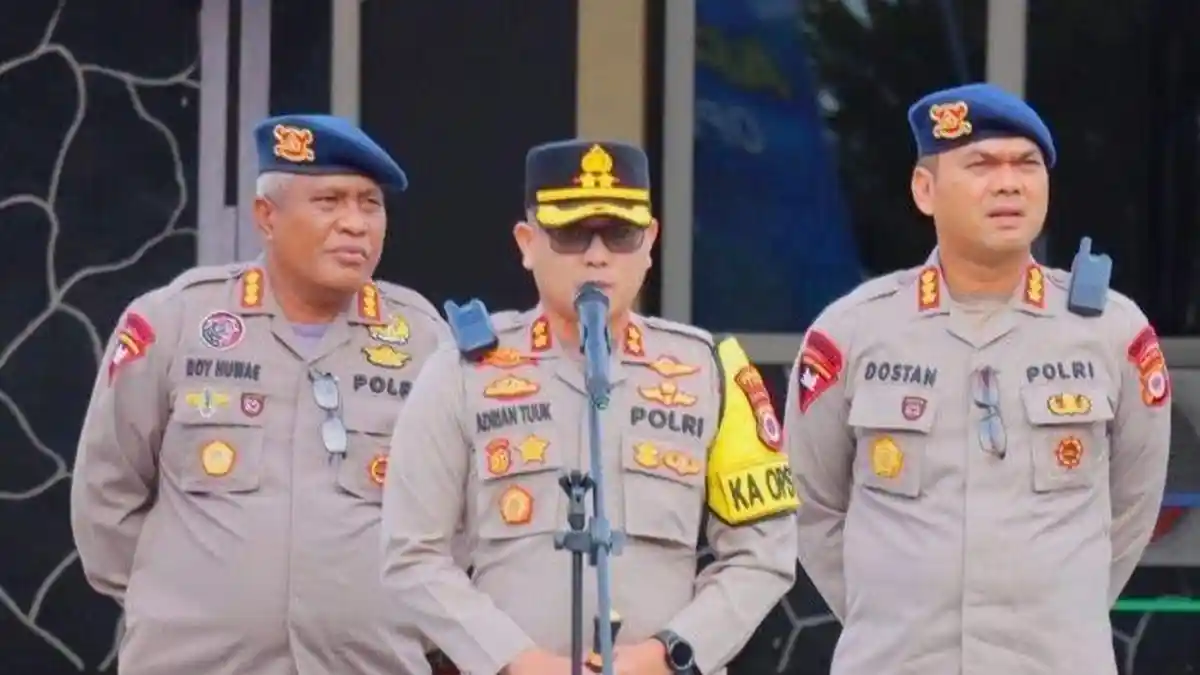 Polres Tual Siagakan 300 Personel Amankan Malam Takbiran 