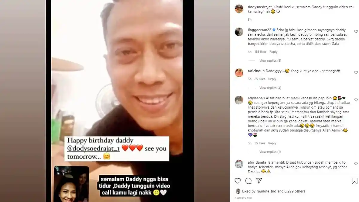 Ayah Vanessa, Doddy Sudrajat Menderita DBD Usai dari Bali, Kini Dirawat di Rumah Sakit