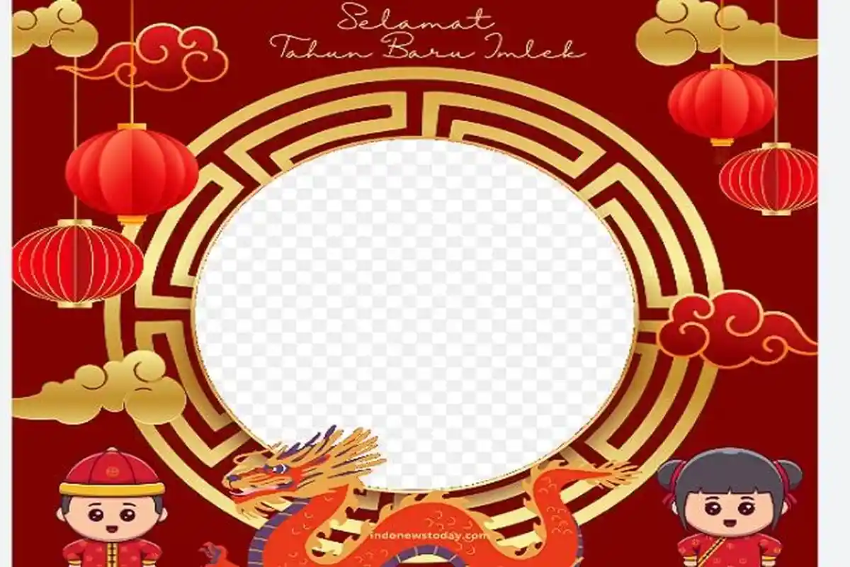 10 Link Twibbon Gong Xi Fa Cai 2025 Desain Menarik, Rayakan Tahun Baru Imlek 2025 dengan Gembira
