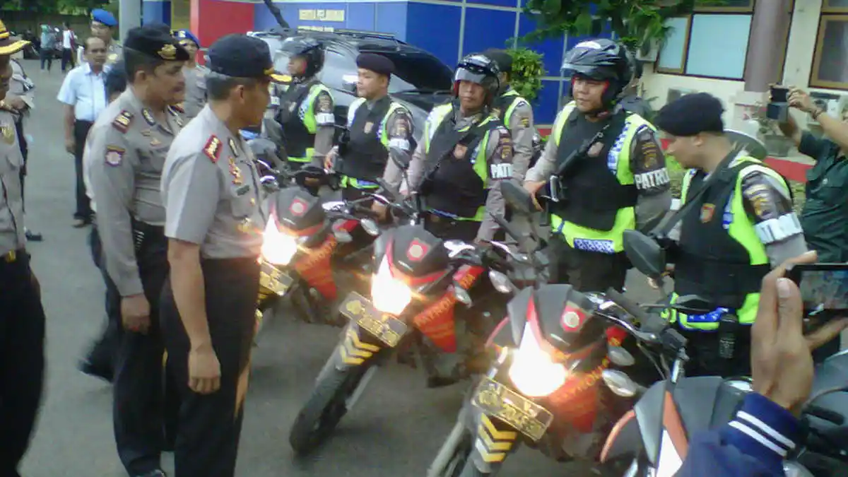 Jelang Puasa, Kapolresta Palembang Lakukan Cek Personil