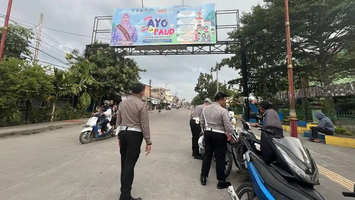 Operasi Patuh di Tanjabbar Jambi Dinilai Tak Transparan, Plang Razia ...
