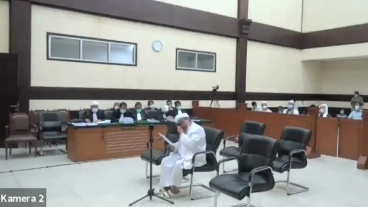 Tanggapi Pleidoi Rizieq Shihab, Jaksa Ajukan Replik di Kasus Kerumunan Megamendung